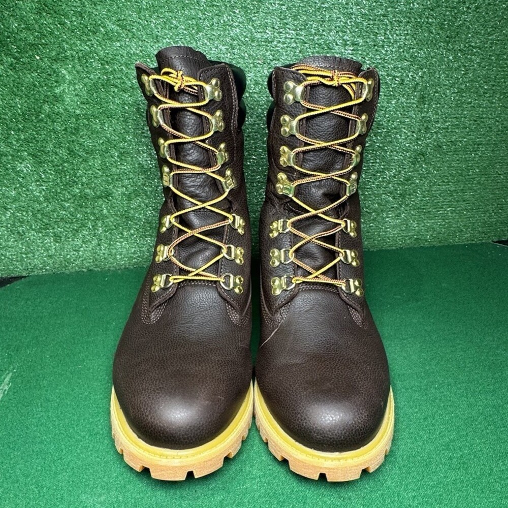 Timberland 8" 8 inch 40 Below Super Boot Espresso Brown Men’s Size 13 - Picture 2 of 6